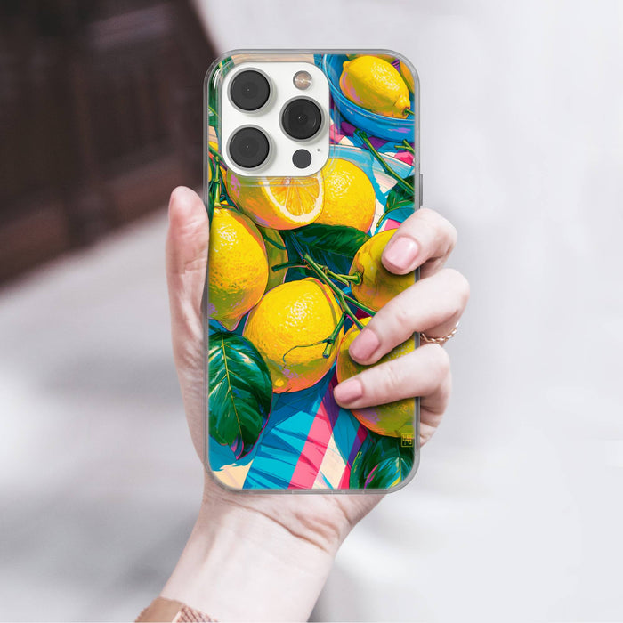 Summer Clear Gel Phone Case Fruit coverolla