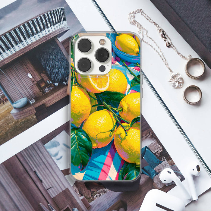 Summer Clear Gel Phone Case Fruit coverolla