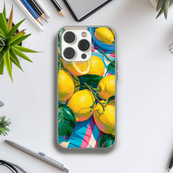Summer Clear Gel Phone Case Fruit coverolla
