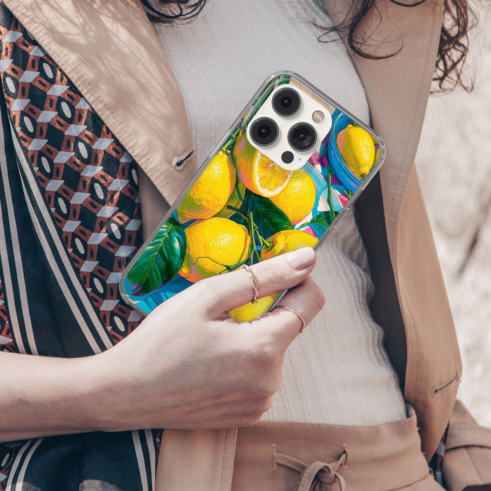 Summer Clear Gel Phone Case Fruit coverolla