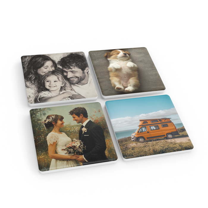 Custom Ceramic Magnet 6x6cm coverolla